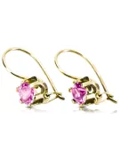 Amethyst 14 Karat Gelbgold  Vintage Schmuck vec019y
